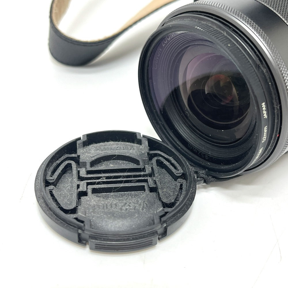 Canon EOS M Speedlite 90EX EF-M18-55 Digital SLR camera metal/plastic Black Used