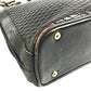 BALLY vintage logo Twist Chain Shoulder Tote Bag Shoulder Bag Leather Black/Gold Used