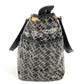 BALLY logo print tote bag, shoulder bag, PVC, unisex, black