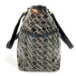 BALLY logo print tote bag, shoulder bag, PVC, unisex, black