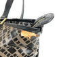 BALLY logo print tote bag, shoulder bag, PVC, unisex, black