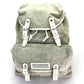 BALLY Large Backpack, Suede/Leather, Unisex, Beige