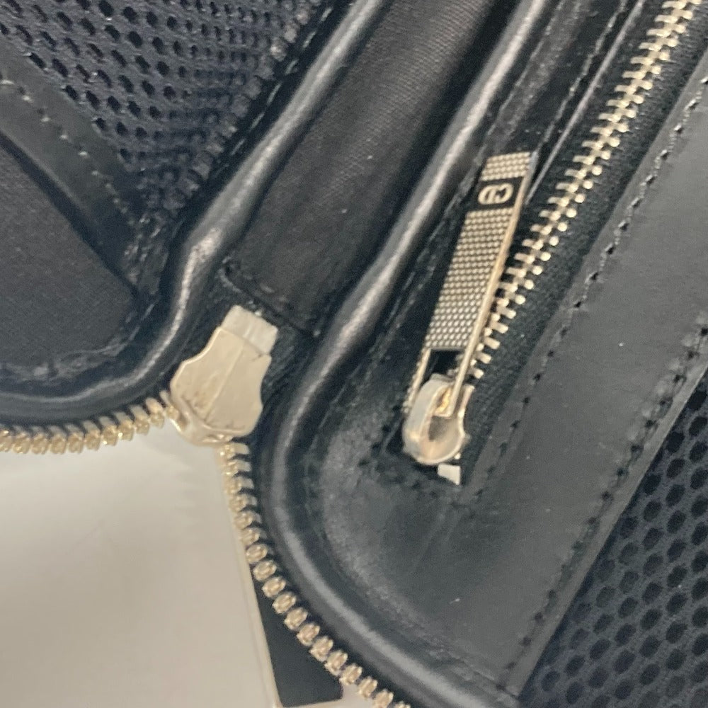 Dior ロゴ トロッター クラッチバッグ カバン ポーチ PVC メンズ ブラック - brandshop-reference