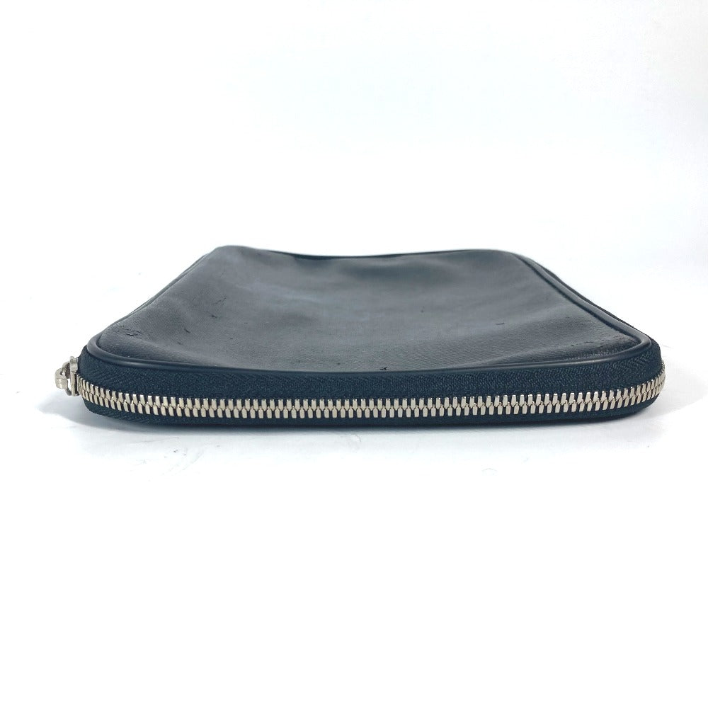 Dior ロゴ トロッター クラッチバッグ カバン ポーチ PVC メンズ ブラック - brandshop-reference
