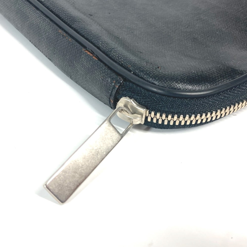 Dior ロゴ トロッター クラッチバッグ カバン ポーチ PVC メンズ ブラック - brandshop-reference