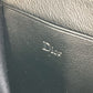 DIOR HOMME Cigarette Case with Key Ring, Tribal Two-Tone Nylon Pouch, White, Men's