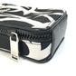DIOR HOMME Cigarette Case with Key Ring, Tribal Two-Tone Nylon Pouch, White, Men's