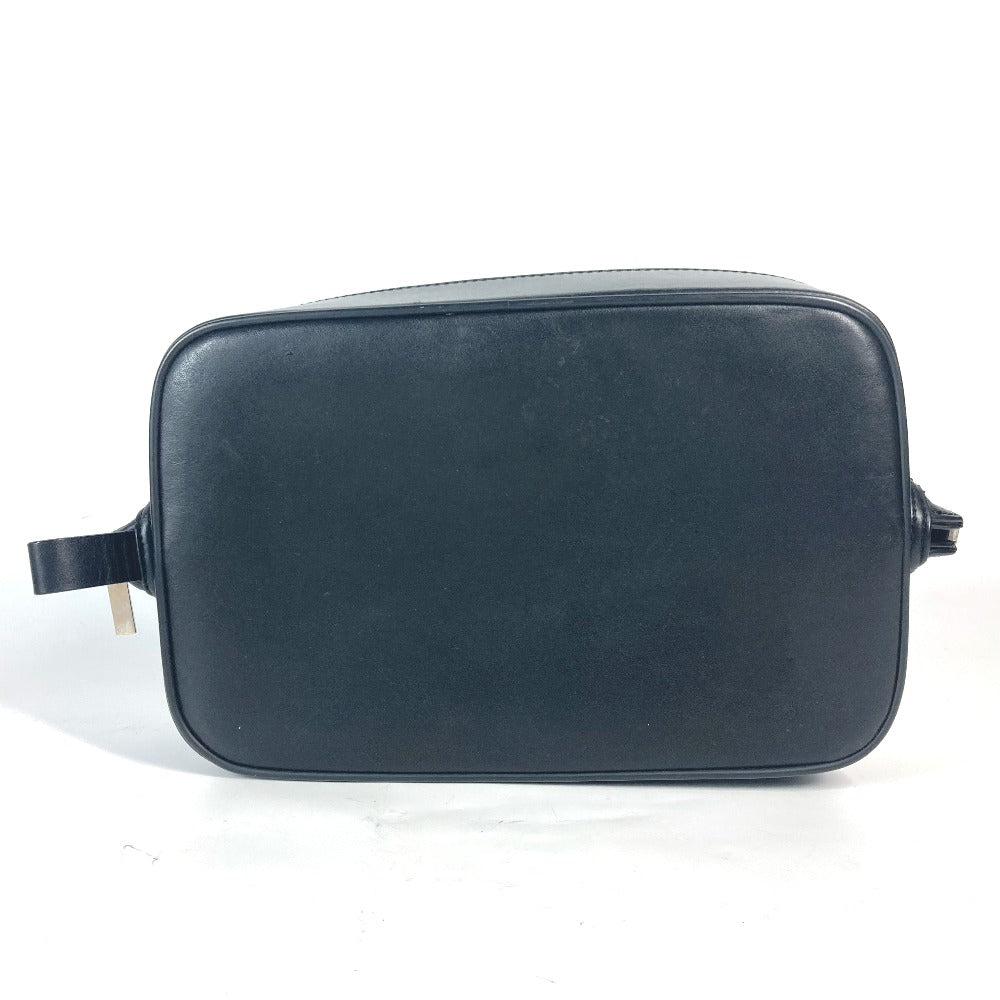 Dior ロゴ セカンドバッグ カバン ポーチ キャンバス/レザー ユニセックス ブラック - brandshop-reference