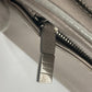 Dior ポーチ ロゴ ストラップ付 クラッチバッグ セカンドバッグ レザー メンズ グレー