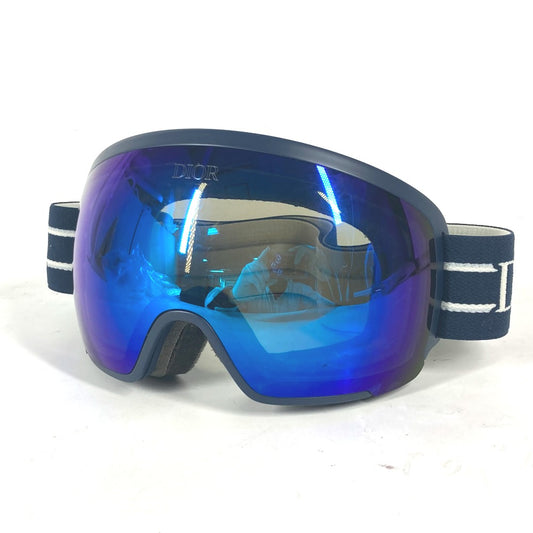 Dior Men's Navy Plastic Snowboard/Ski Goggles/Sunglasses