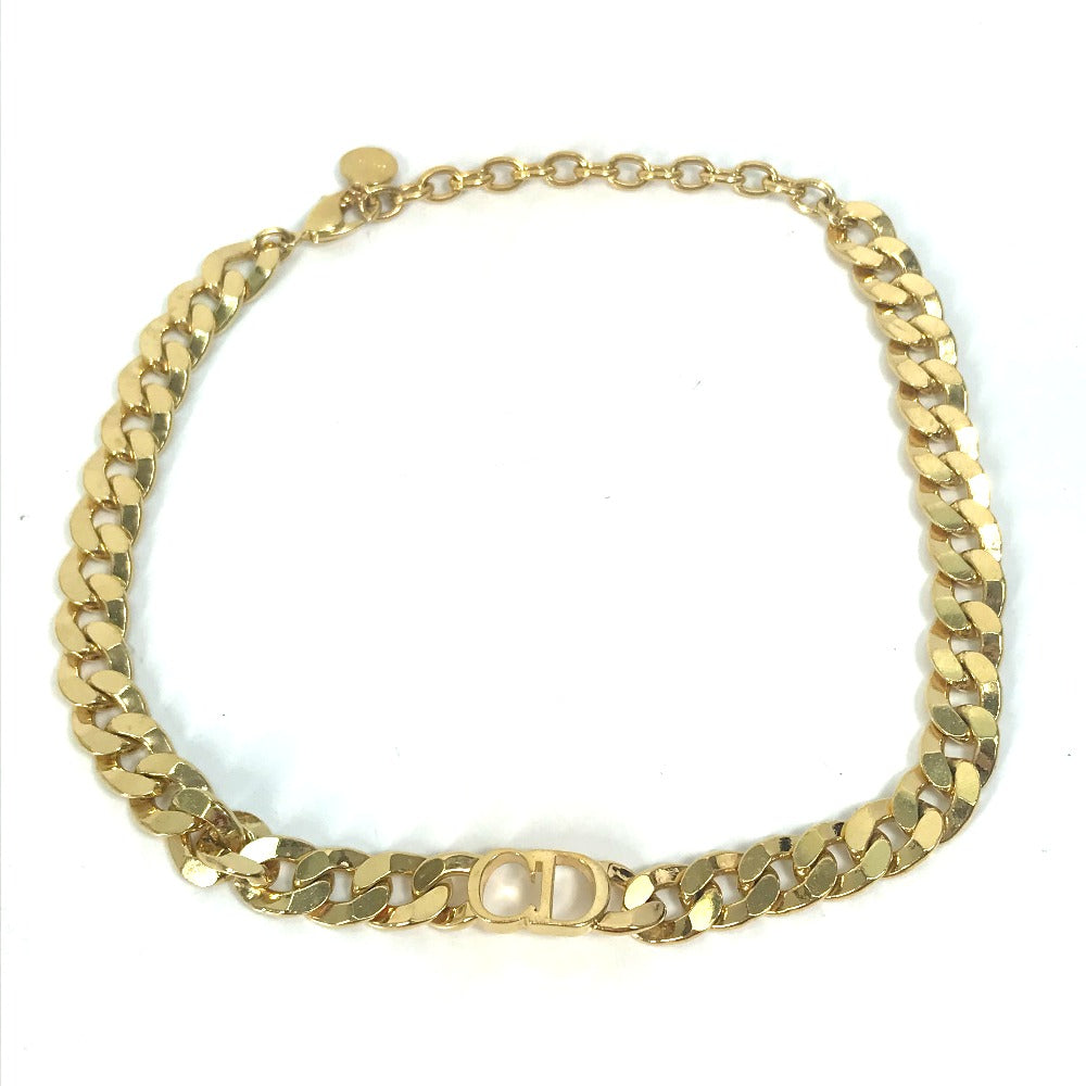 Christian Dior Danseuse Etoile Choker Chain Necklace in Gold for Men