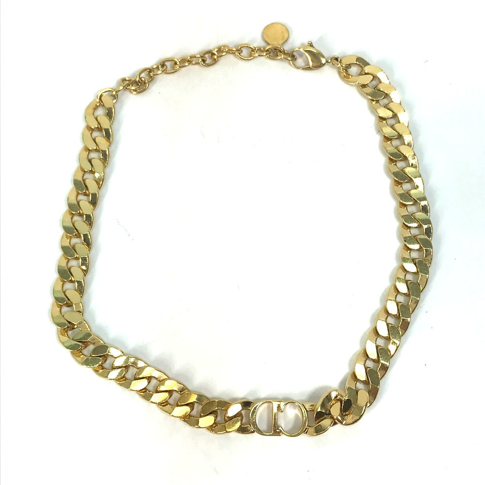 Christian Dior Danseuse Etoile Choker Chain Necklace in Gold for Men