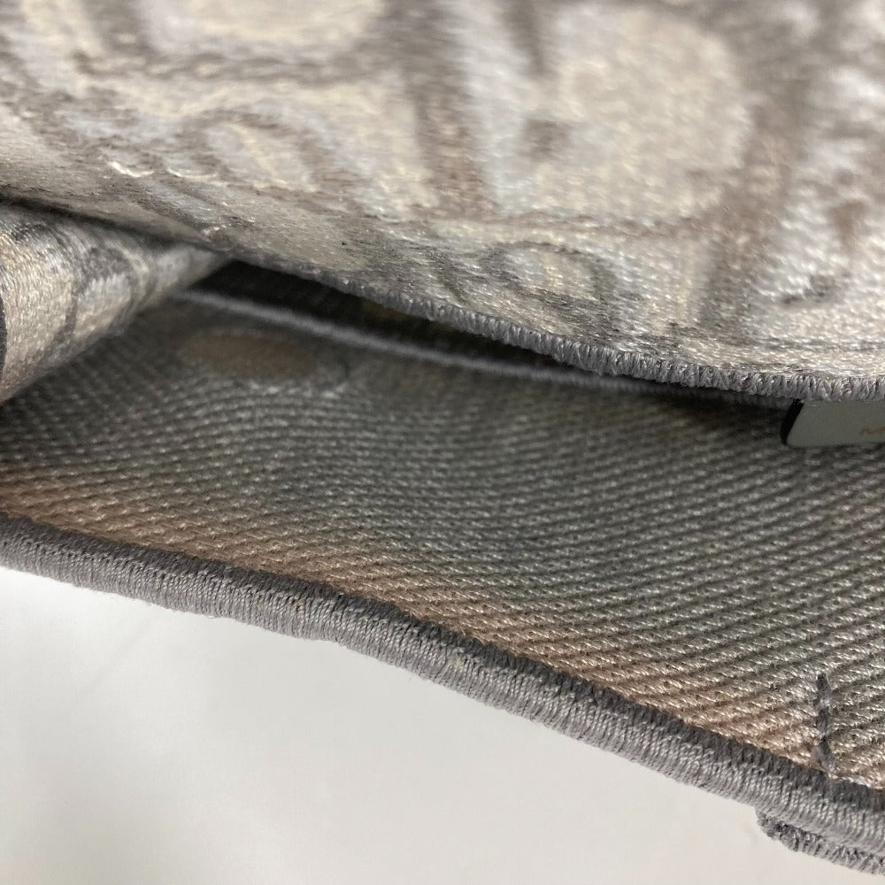 Dior Oblique Saddle Slim Pouch, Embroidered, Jacquard, Men's, Gray, Body Bag, Shoulder Bag, Waist Bag