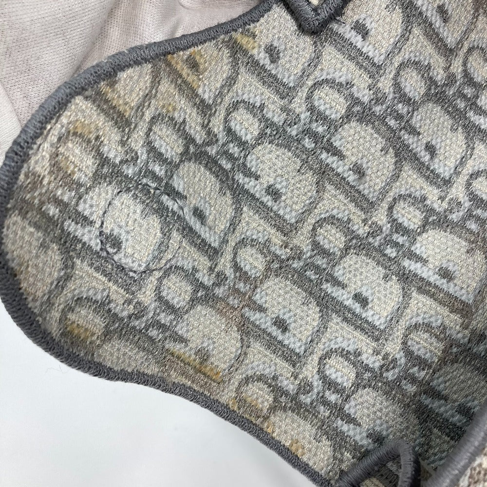 Dior Oblique Saddle Slim Pouch, Embroidered, Jacquard, Men's, Gray, Body Bag, Shoulder Bag, Waist Bag