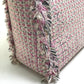 Dior Ginza Exclusive Le Rose Bonheur (Happy Rose) Lady Dior 2-Way Bag Shoulder Bag/Handbag Tweed Women's Pink x Purple x White