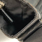 DIOR HOMME Crossbody Flap Trotter Oblique Logo Messenger Bag Shoulder Bag PVC Men's Black