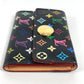 LOUIS VUITTON M60007 モノグラムマルチカラー ポルトモネ コージー 財布 小銭入れ フラップ コインケース モノグラムマルチカラーキャンバス レディース ノワール ブラック