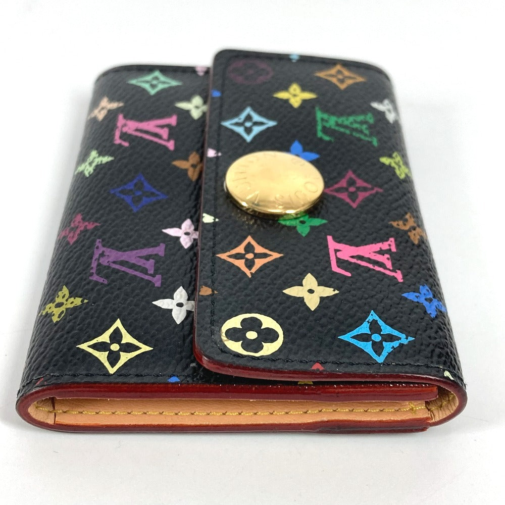LOUIS VUITTON M60007 モノグラムマルチカラー ポルトモネ コージー 財布 小銭入れ フラップ コインケース モノグラムマルチカラーキャンバス レディース ノワール ブラック