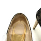 Christian Dior Lace open toe heel shoes pumps Leather Beige/Black 7 Used