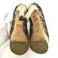 Christian Dior Lace open toe heel shoes pumps Leather Beige/Black 7 Used