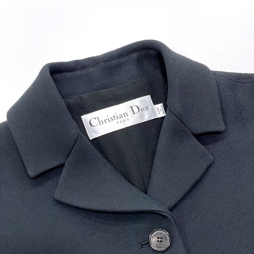 Dior 221V23A1162 2022年モデル テーラード ショートスリーブ ジャケット アパレル ジャケット ウール レディース ブラック