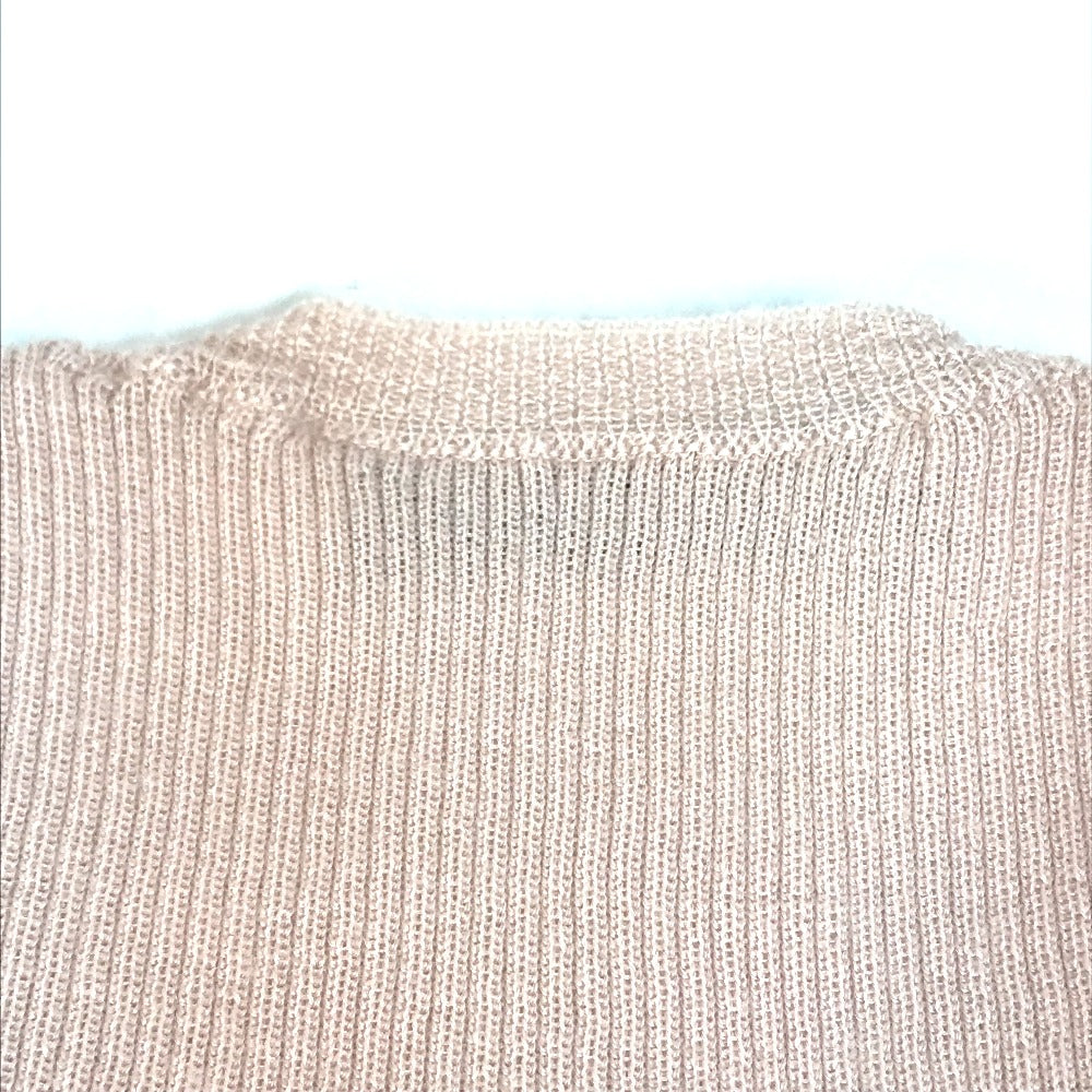 Dior lace knit cardigan, long-sleeved, cashmere, women's, pink