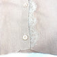 Dior lace knit cardigan, long-sleeved, cashmere, women's, pink