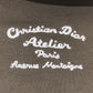 Dior Atelier Paris Embroidered Hoodie, 293J698, Long Sleeve, Pullover Sweatshirt, Hoodie, Men's, Khaki, Cotton