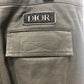 Dior 013C101A3866 ロゴワッペン カーゴパンツ パンツ アパレル パンツ コットン メンズ ブラック