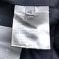 DIOR HOMME Men's Black Double-Breasted Cotton Trench Coat with Belt