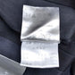 DIOR HOMME Men's Black Double-Breasted Cotton Trench Coat with Belt