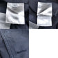 DIOR HOMME Men's Black Double-Breasted Cotton Trench Coat with Belt