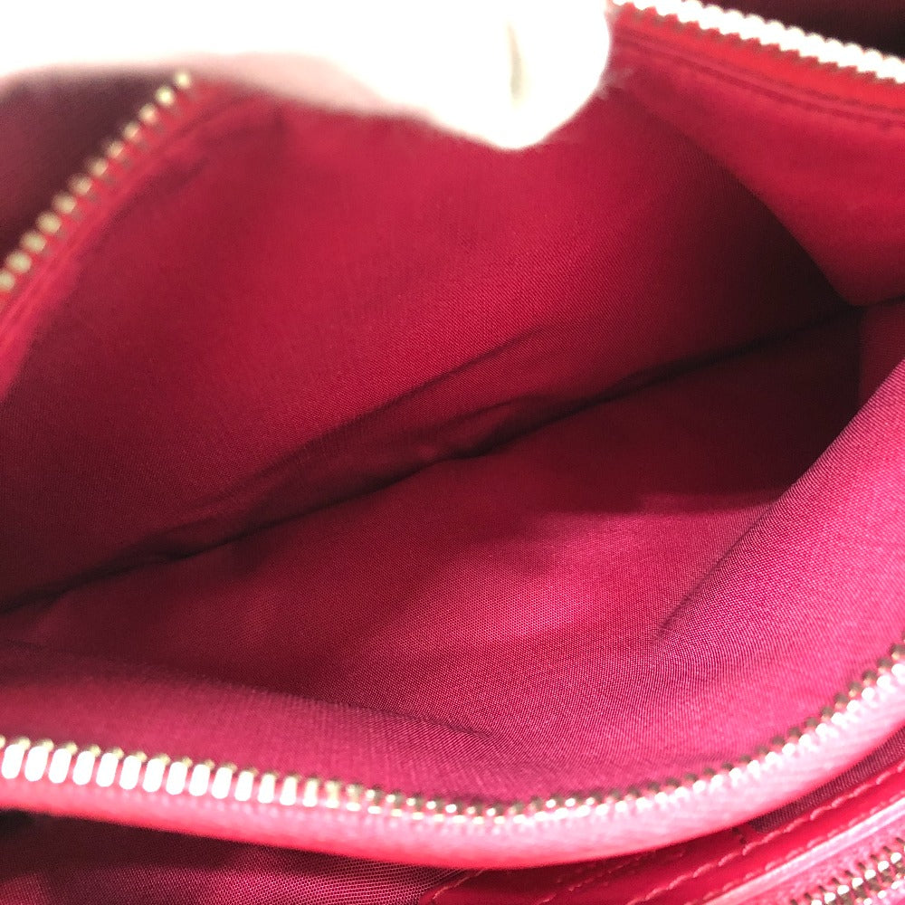 Dior M0955PVR Cannage Soft Enamel Lady Dior Bag Chain Shoulder Bag Tote Handbag Patent Leather Women's Pink