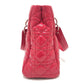 Dior M0955PVR Cannage Soft Enamel Lady Dior Bag Chain Shoulder Bag Tote Handbag Patent Leather Women's Pink