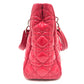 Dior M0955PVR Cannage Soft Enamel Lady Dior Bag Chain Shoulder Bag Tote Handbag Patent Leather Women's Pink