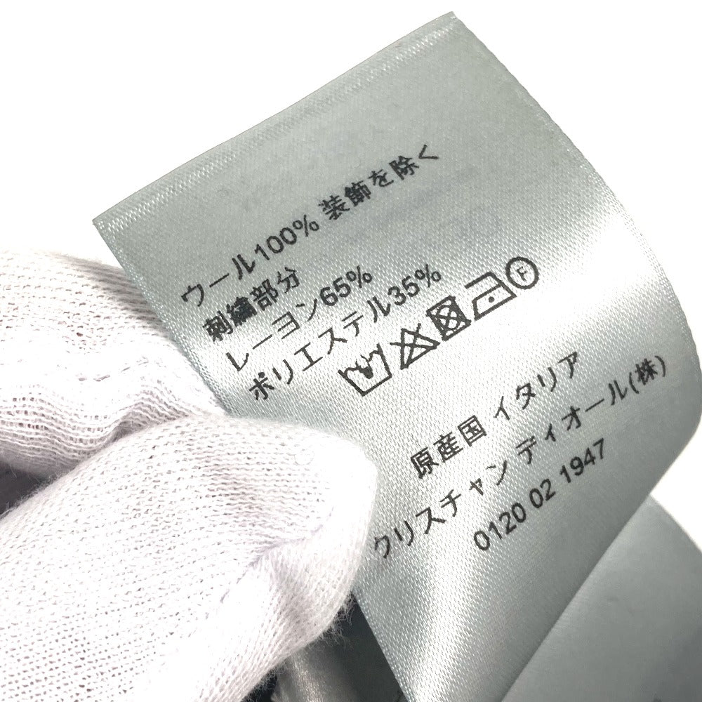 Dior 213MG01AT481 バイカラー CDロゴ グローブ アクセサリー 手袋 ウール メンズ グレー - brandshop-reference