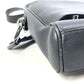 DIOR HOMME Handbag with Logo, Trotter Interior, Oblique Design, 2-Way Shoulder Bag, Business Bag, Leather, Men's, Black