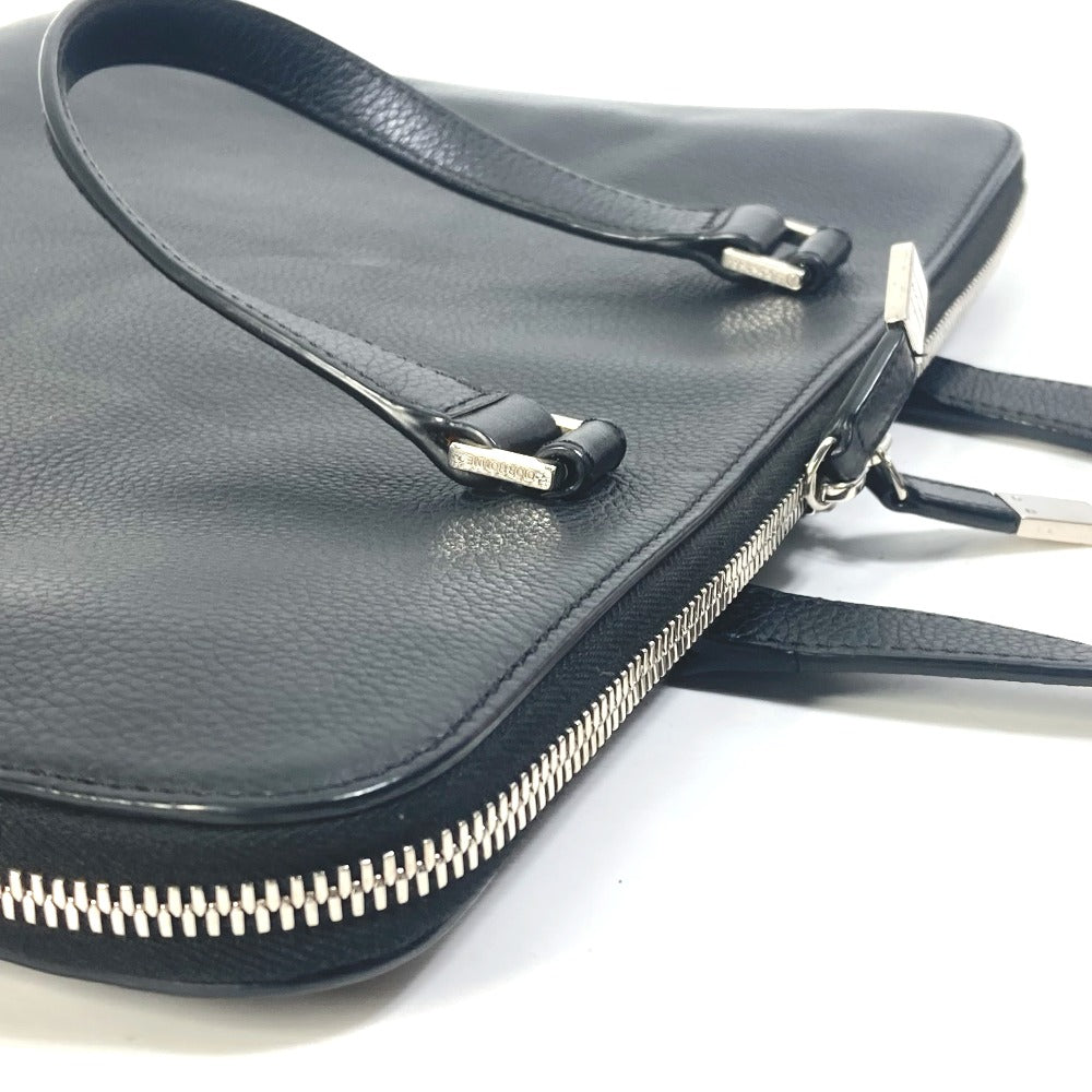 DIOR HOMME Handbag Tote Bag Logo Bag Business Bag Leather Men's Black
