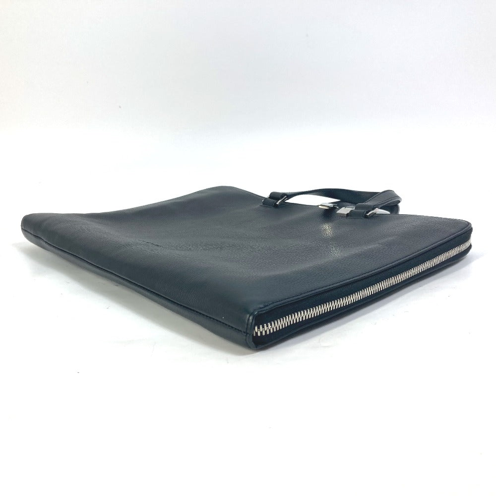 DIOR HOMME Handbag Tote Bag Logo Bag Business Bag Leather Men's Black
