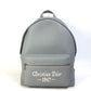 Dior 1ESBA088NFS Rider 1947 Logo Backpack, Calfskin, Men's, Gray