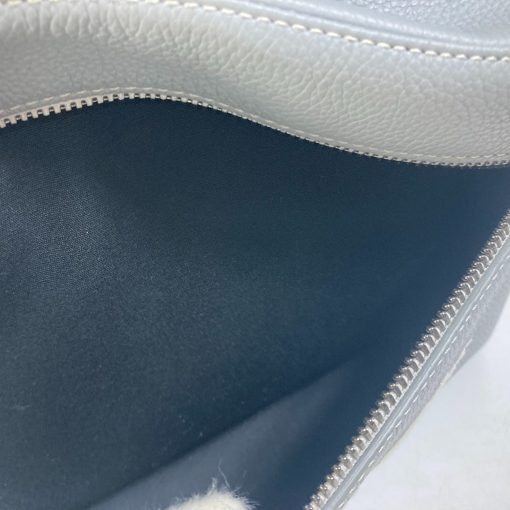 Dior 1ESBA088NFS Rider 1947 Logo Backpack, Calfskin, Men's, Gray