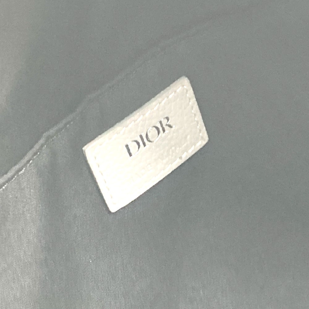 Dior 1ESBA088NFS Rider 1947 Logo Backpack, Calfskin, Men's, Gray