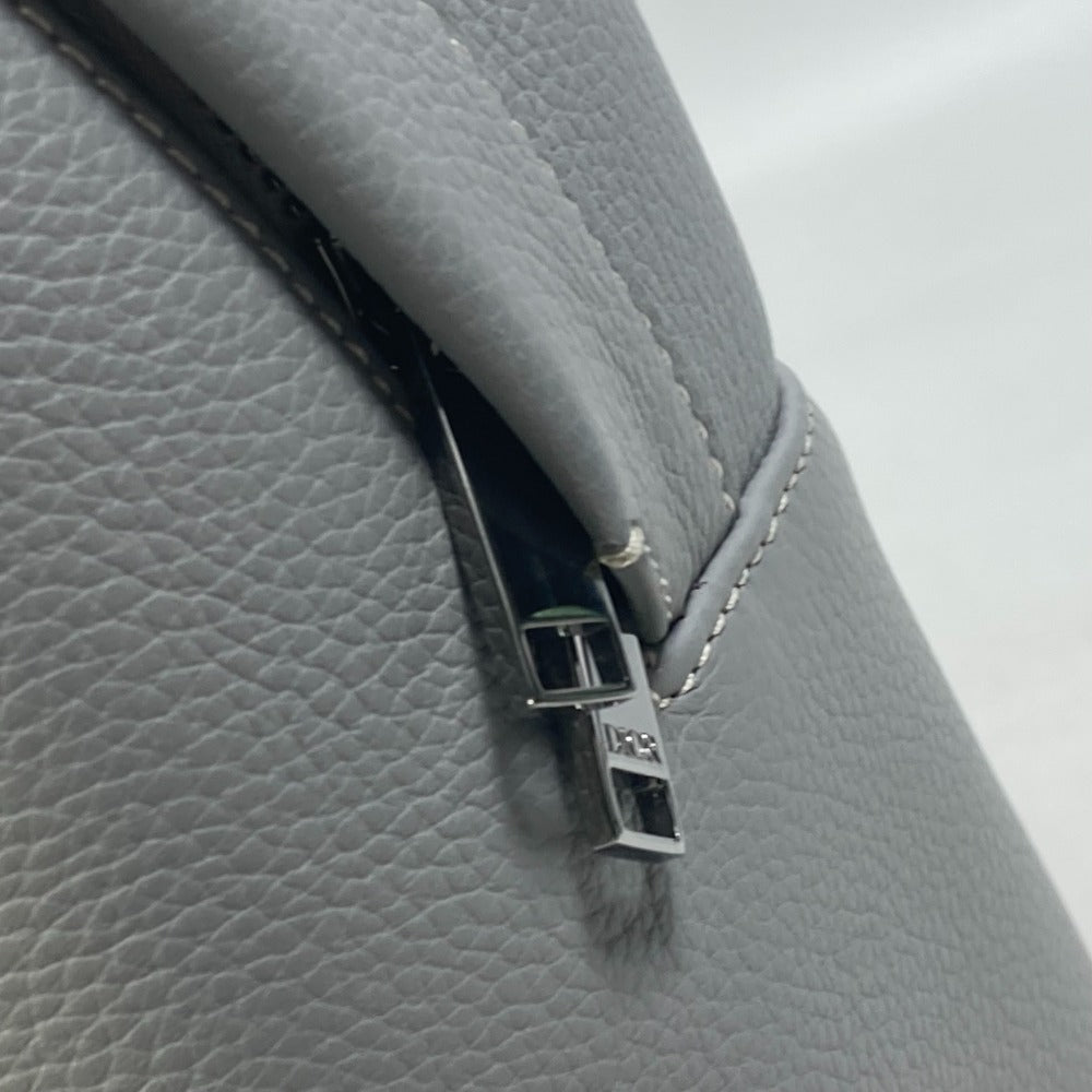 Dior 1ESBA088NFS Rider 1947 Logo Backpack, Calfskin, Men's, Gray