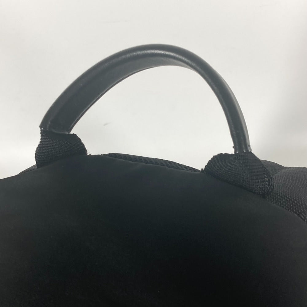 Dior BEE 蜂 ロゴ バックパック カバン リュックサック ナイロン ユニセックス ブラック - brandshop-reference