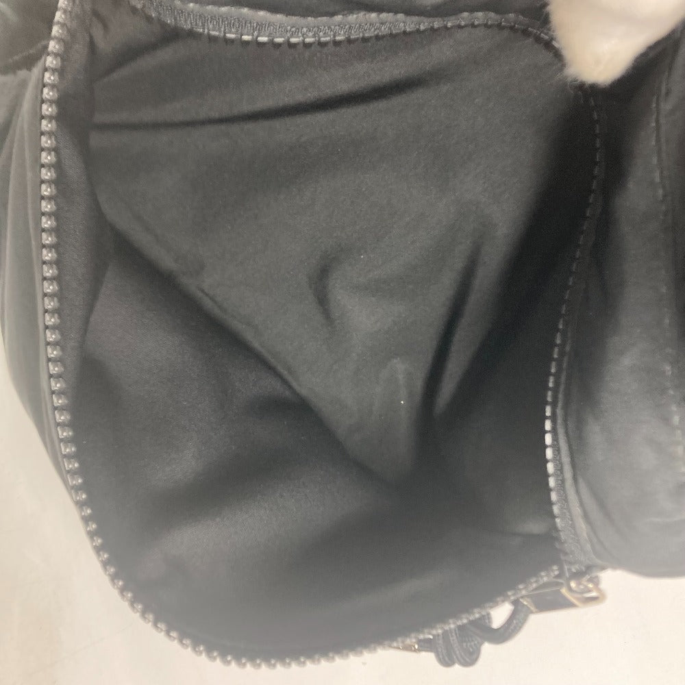 Dior BEE 蜂 ロゴ バックパック カバン リュックサック ナイロン ユニセックス ブラック - brandshop-reference