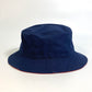 Dior Kenny Scharf Bucket Hat with Embroidered Tiger Patch, Unisex, Blue, Cotton