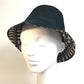 Dior 95TDD923A130 Oblique TEDDY-D Bob Bucket Hat, Nylon, Women's, Black