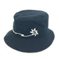 Dior 033C906U4511 Travis Scott Cactus Jack Dior Bob Hat, Unisex, Cotton, Black