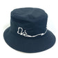 Dior 033C906U4511 Travis Scott Cactus Jack Dior Bob Hat, Unisex, Cotton, Black