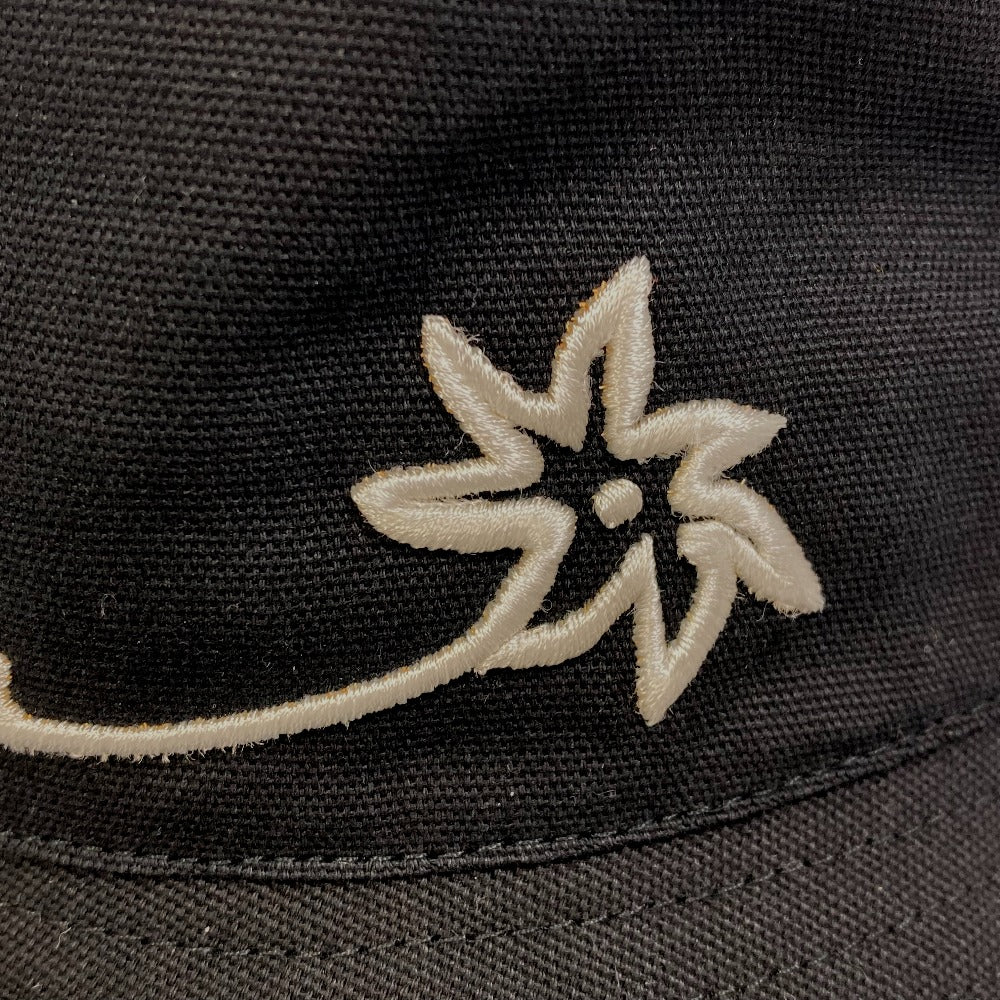 Dior 033C906U4511 Travis Scott Cactus Jack Dior Bob Hat, Unisex, Cotton, Black